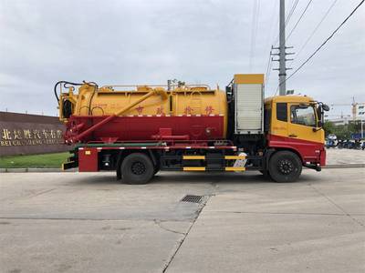 国六东风下水道抽污吸污车疏通车——高效清污，支持分期轻松购